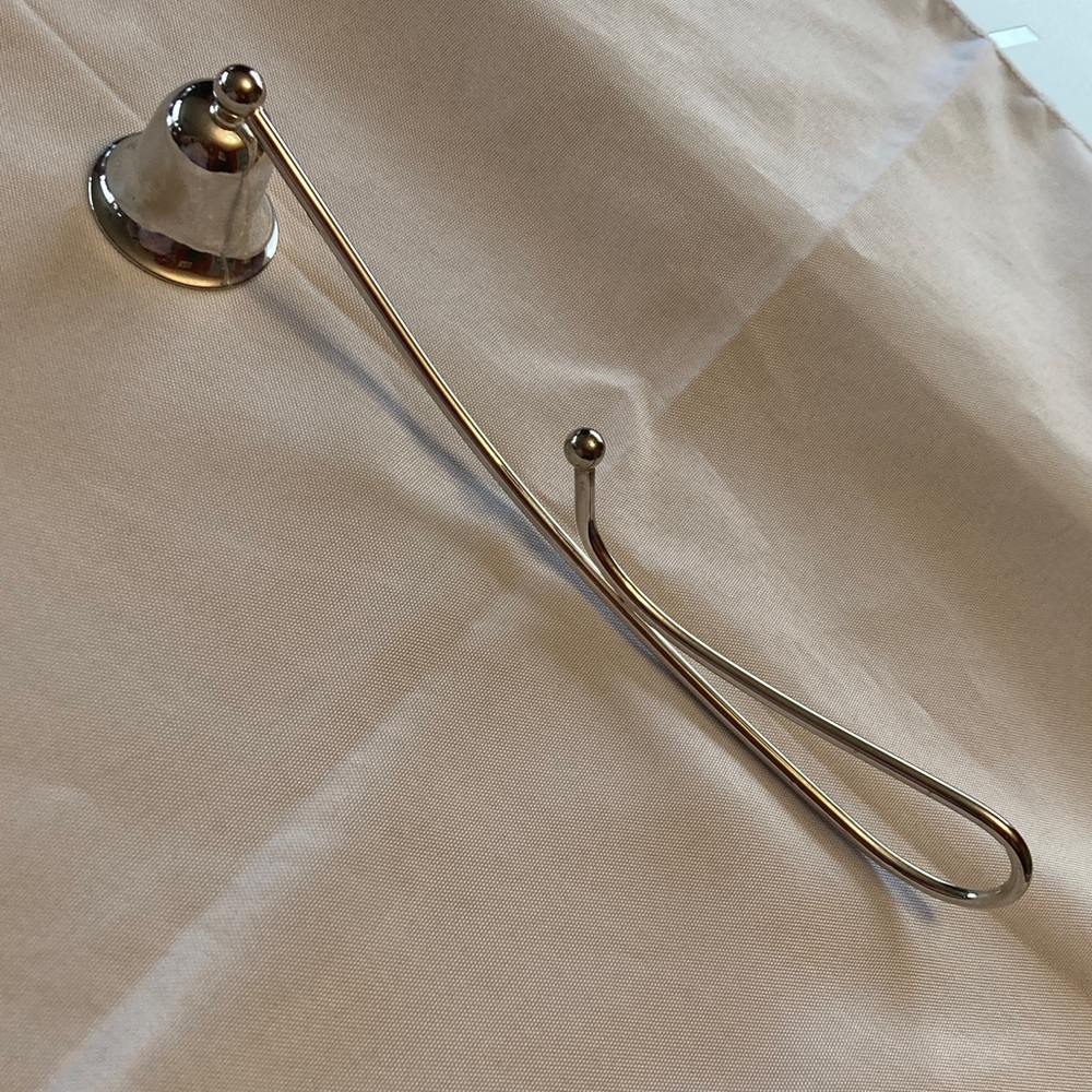 ⭐️6/$50 Silver Candle Snuffer